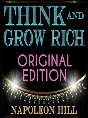 cover image of Think and Grow Rich--Original Edition